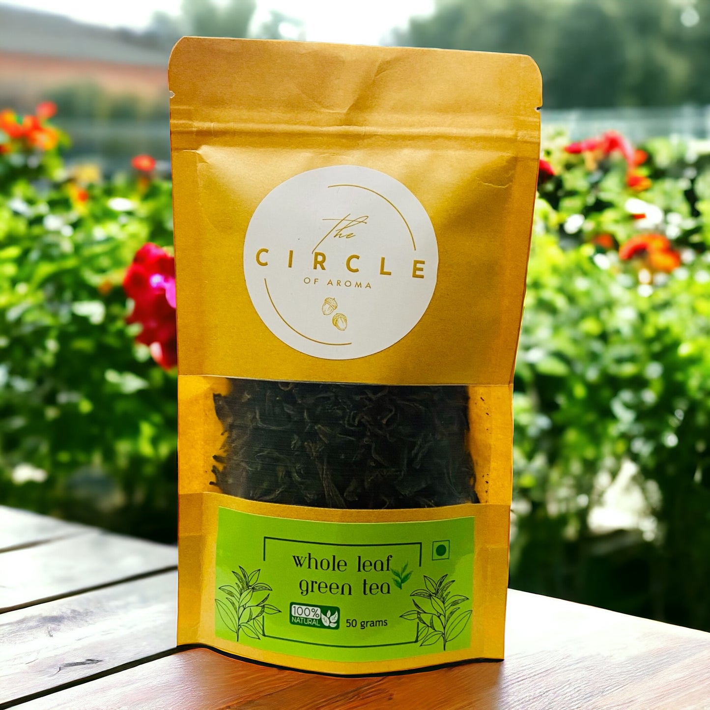 Green Tea Whole Leaf 100g (50 Cups)