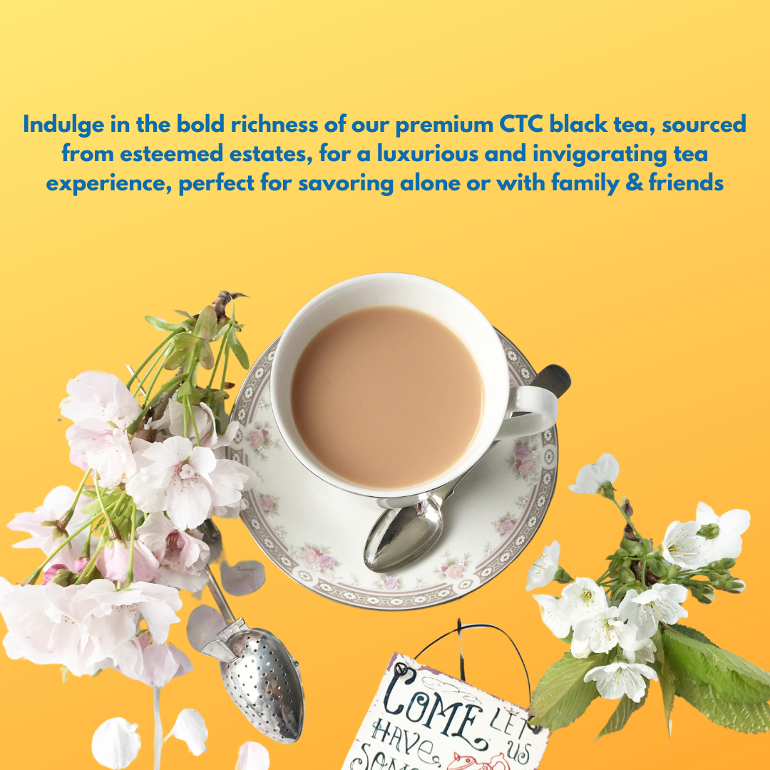 Combo of Premium Assam CTC Silver Tea(500g) & Irani Masala Flavoured Tea(100g) With Arabica Coffee(50g) Free