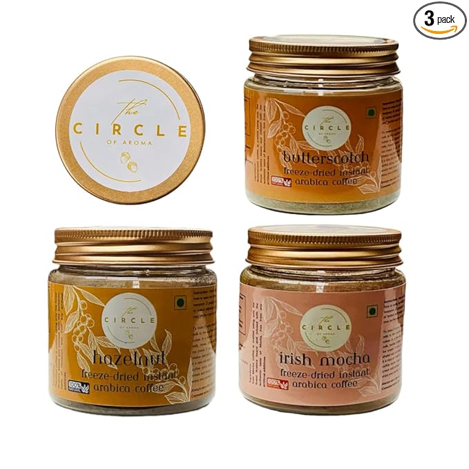 Combo Of Hazelnut, Butterscotch & Mocha 50g(25 Cups)