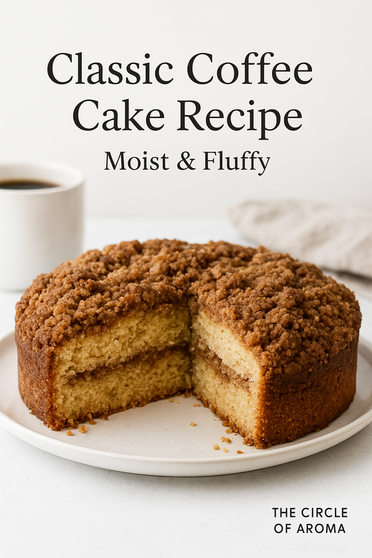 Classic Coffee Cake Recipe – Moist, Fluffy & Perfect with Coffee