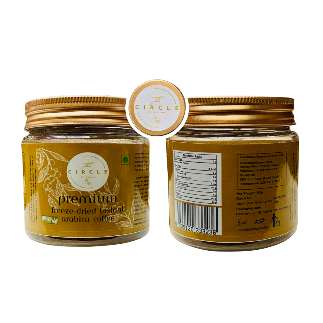 Premium-Regular Coffee 100g(50 Cups)