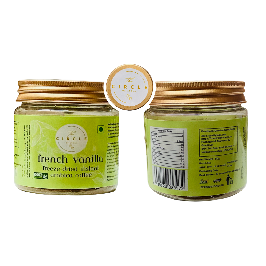 French Vanilla Coffee 100g(50 Cups)