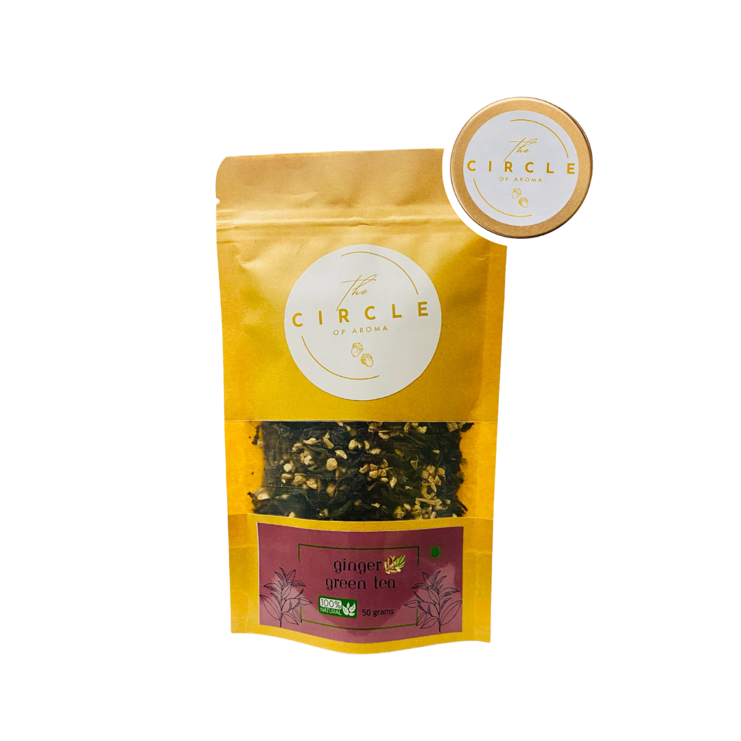 Ginger Green Tea  100g (50 Cups)