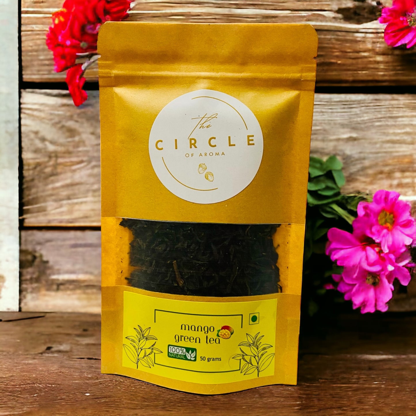 Mango Green Tea 100g (50 Cups)