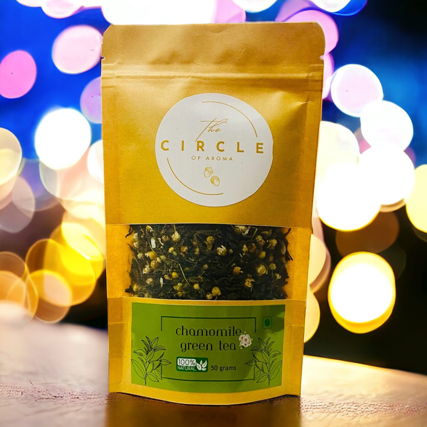 Chamomile Green Tea Zero Calories 100g (50 Cups)