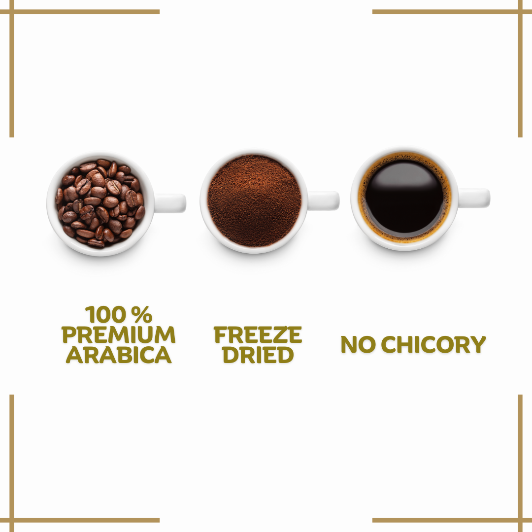 Combo Of 4 Premium-Regular, Hazelnut, Irish Mocha & Caramel 50g(25 Cups) Each Flavour