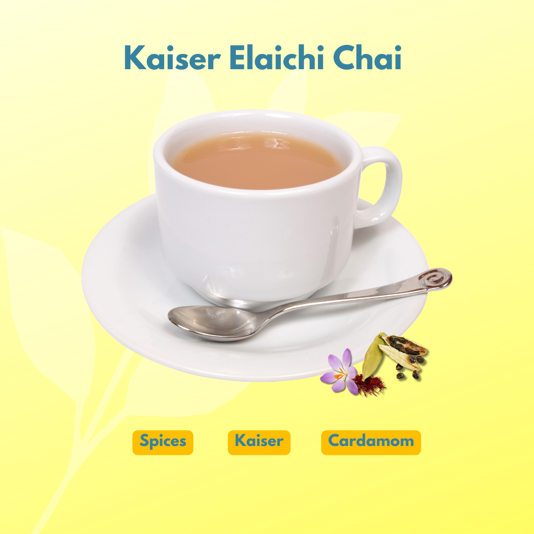 Combo Of 2  Kaiser Elaichi, Mava 100g( 50 Cups) Each Flavour