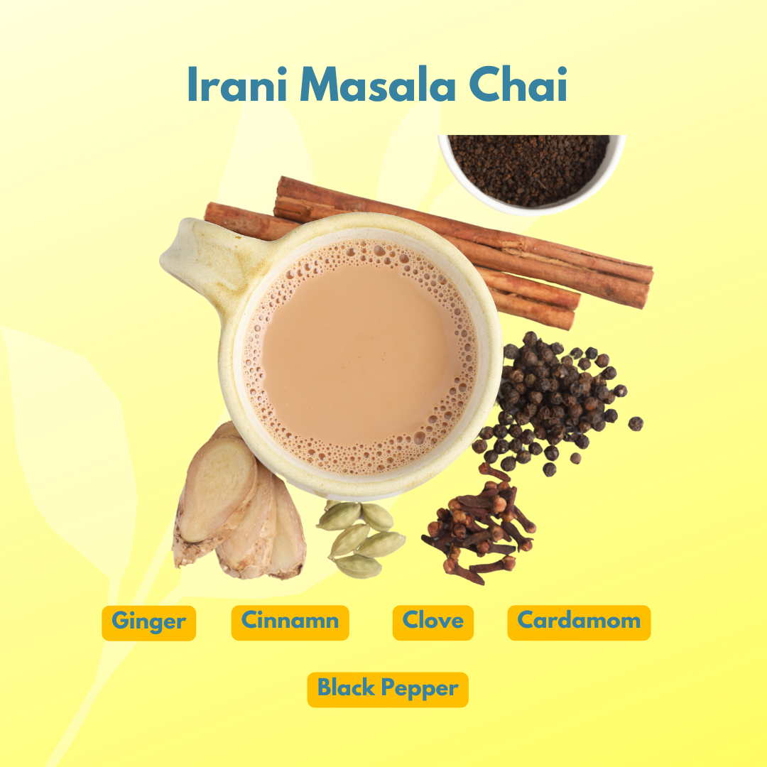 Combo of 2 Irani Masala and Vanilla100g( 50 Cups)