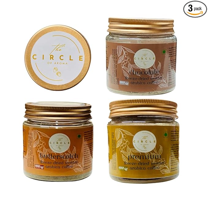 Combo Of 3 Regular, Butterscotch & Chocolate 50g(25 Cups)