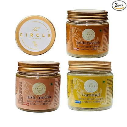 Combo Of 3 Irishmocha, Butterscotch & Caramel 50g(25 Cups)