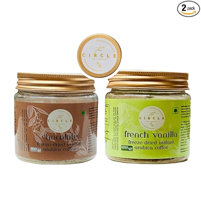 Combo Of 2 Vanilla & Chocolate 50g(25 Cups)