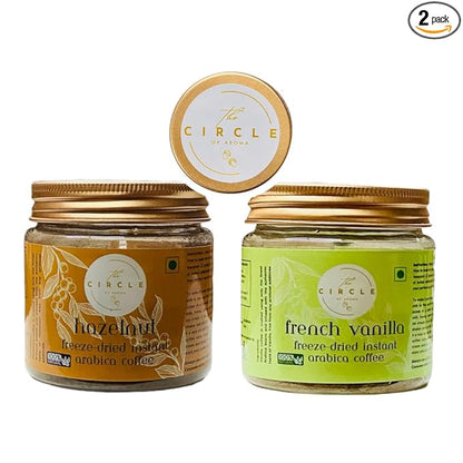 Combo Of 2 Hazelnut & Vanilla 50g(25 Cups) Each Flavour