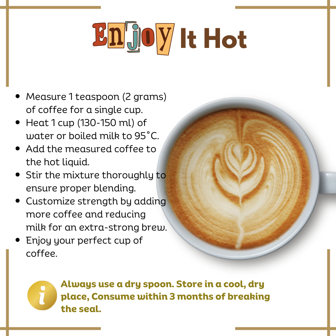 French Vanilla Coffee 100g(50 Cups)