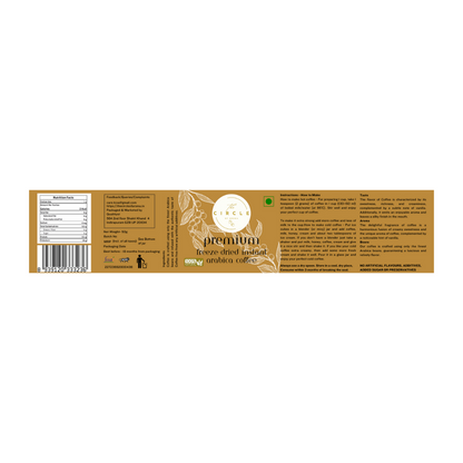 Premium-Regular Coffee 100g(50 Cups)